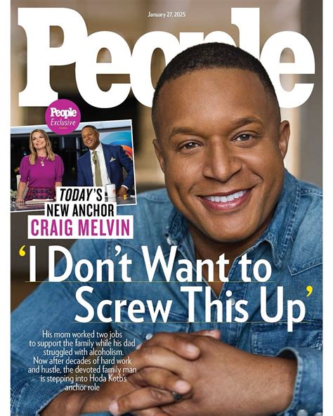 People Magazine | As Craig Melvin takes on his new role at 'Today' as ...