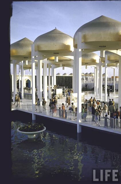 US Pavillion at World Agricultural Fair, designed by Minoru Yamasaki ...