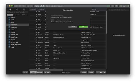 SQLite Delete Query 的图像结果