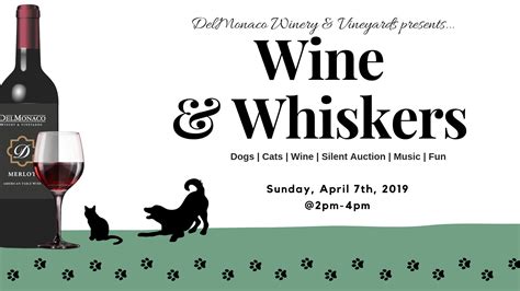 Wine & Whiskers | DelMonaco Winery