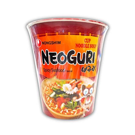 (KOREA) NONGSHIM – Neoguri Spicy Seafood Flavor (HOT) cup 62G - Asia ...