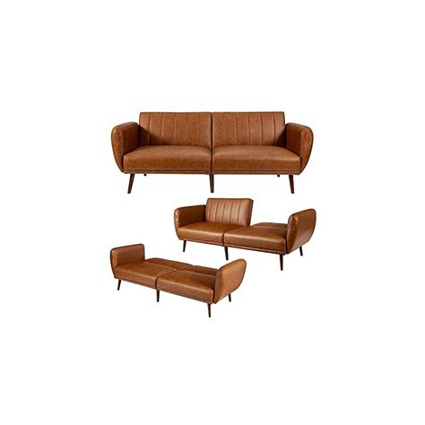 Buy Giantex 3 Seat Sofa Bed, Convertible Futon Sofa, High-Density ...