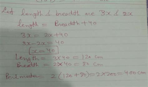 The respective ratio of the length and breadth of a rectangular plot is ...