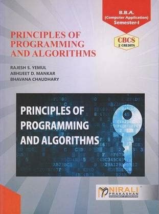 PRINCIPLES OF PROGRAMMING AND ALGORITHMS - First Year BBA CA (Computer ...