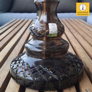 COCOYAYA Jade Series Valeria Hookah Golden (Design 8 Olive Green Base ...