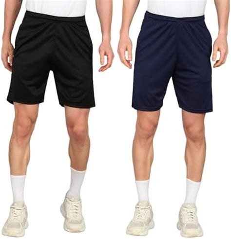 Buy BTMZ Men's Polyester Shorts Quick Dry Lightweight Sports Shorts ...