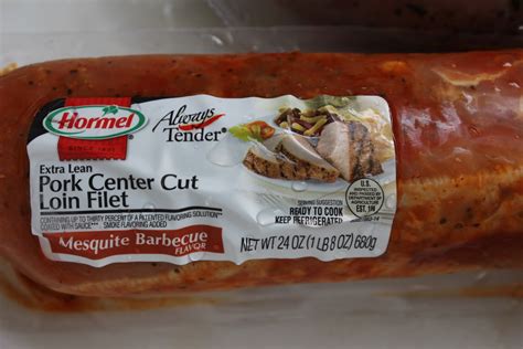 hormel pork tenderloin grill time