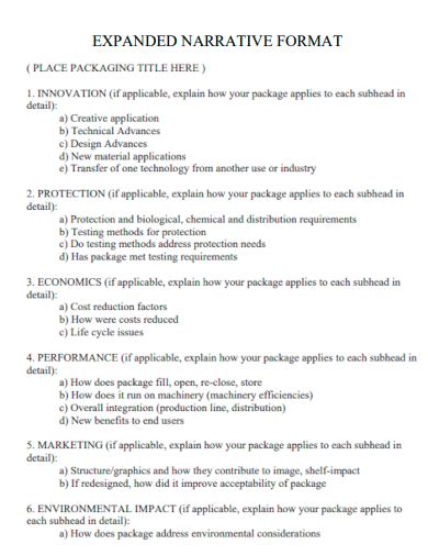 Image result for Imlpant Narrative Sample