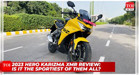 Hero Karizma XMR review: Nothing like the old model but better than new ...