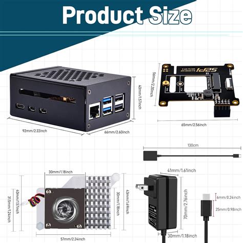 GeeekPi Metal Case for Raspberry Pi 5, with Pi 5 India | Ubuy