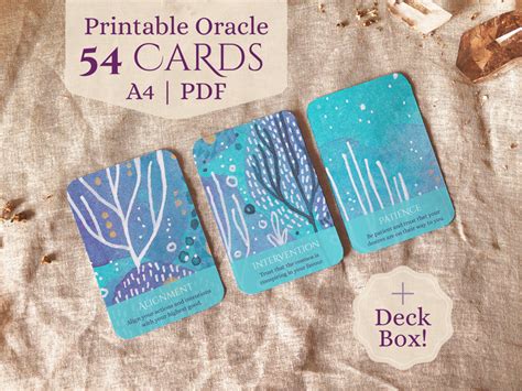 Downloadable Printable Oracle Cards 的图像结果