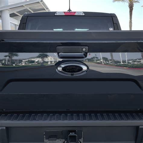 Buy FOR 22-23 Ford Maverick Front & Rear Emblem SMOKE Precut Vinyl Tint ...