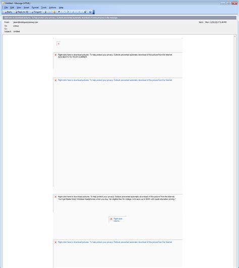 HTML Email Viewer 的图像结果