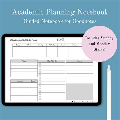 Image result for Study Planner Notebook