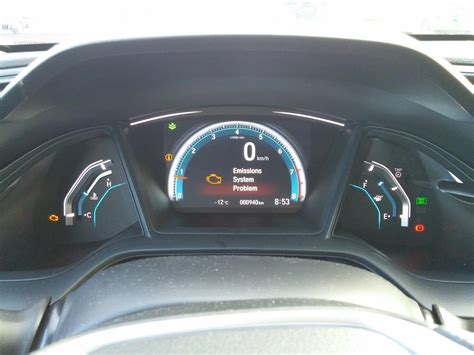 Emissions System Problem Honda