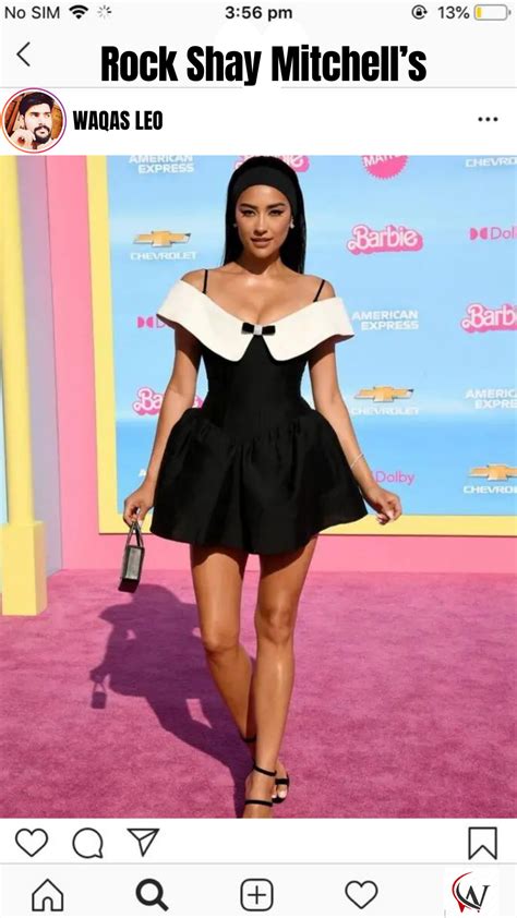Rock shay mitchell s barbie premiere look 9 july 2023 – Artofit