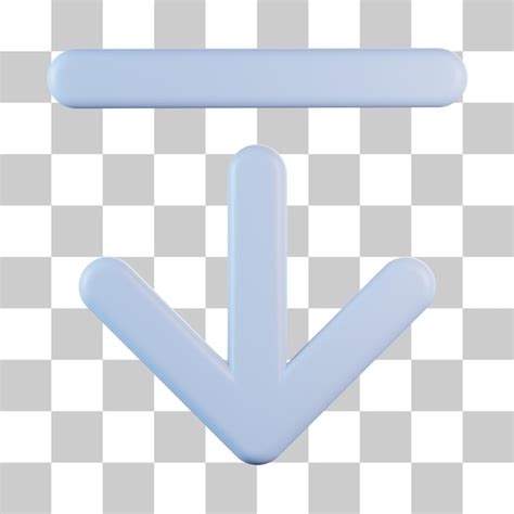 Scroll down 3d icon | Premium PSD