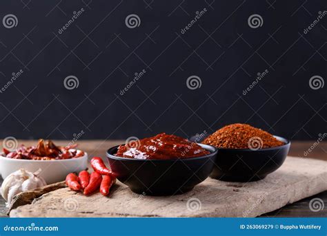 Korean Gochujang Red Chili Paste Stock Image - Image of eating, diet ...