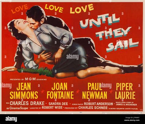 Until They Sail 1957 Paul Newman High Resolution Stock Photography and ...