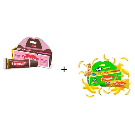 Kit 2 Carmed Hidratante Labial Brigadeiro Ana Castela Boiadeira + Bff Fini Bananas 10g | Shopee ...