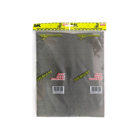 Szary filc pod krzesła stoły meble samoprzylepny 310 x 200