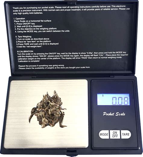 Amazon.com: Digital Pocket Scales Gram Scale - GAQINTONN Food Kitchen Jewelry Mini Small Coffee ...