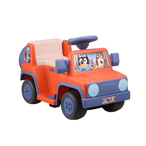 Save 22% • Bluey 6 Volt Ride on Car with Sounds, 6V Battery Powered Toy ...