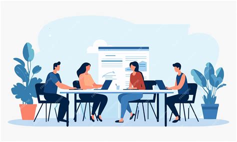 Meeting Vector Illustration 的图像结果