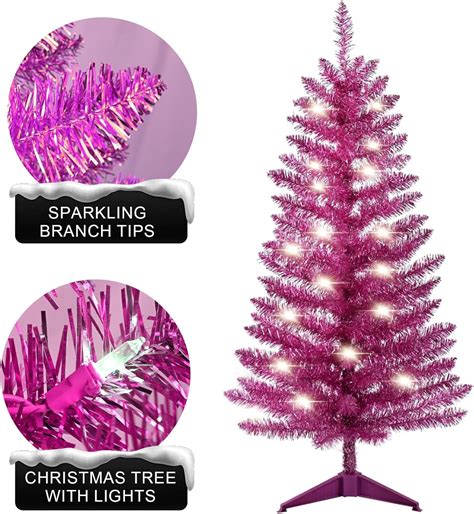 Maylaviu 3FT Tabletop Christmas Tree, Prelit Artificial Mini India | Ubuy