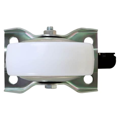 Stainless Steel Castor | Fixed Type Nylon Wheel Trolley Castor - 100 mm ...