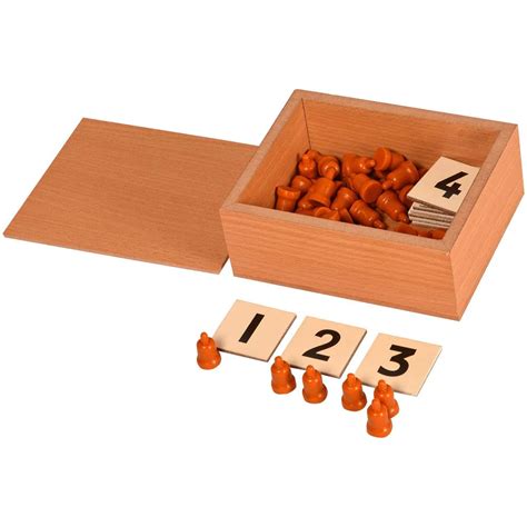 Buy Kidken Montessori Materials Cards and Counters Learning Box ...