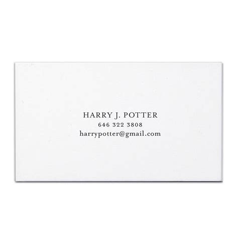 Embossed Logo Calling Card 的图像结果