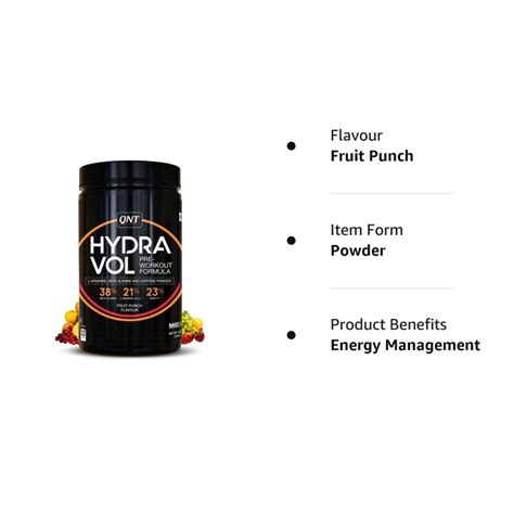 QNT Hydravol Pre-Workout 400 Grams - Boost Workout