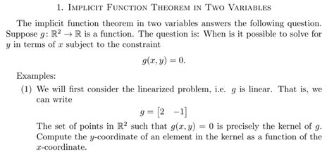 Image result for Implicit Function Theorem