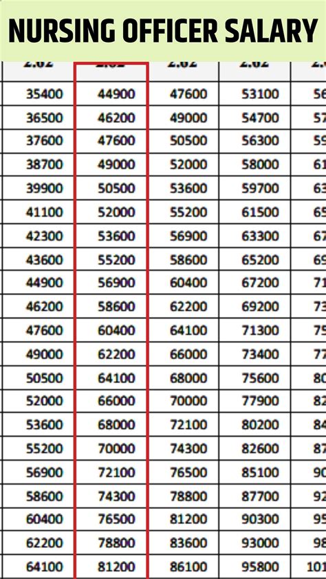 Chief Nursing Officer Salary