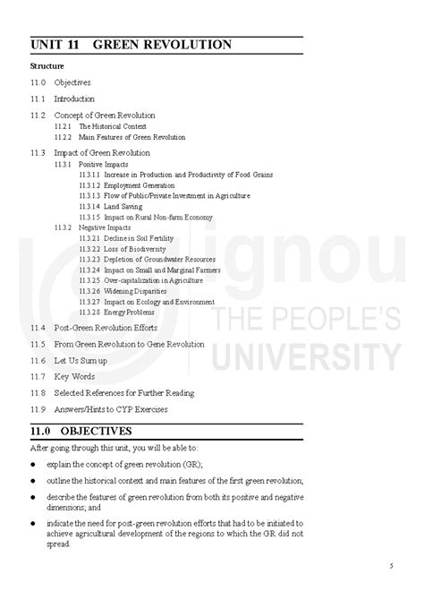 Unit 11: Green Revolution in Agriculture Geography - Impacts & Insights ...