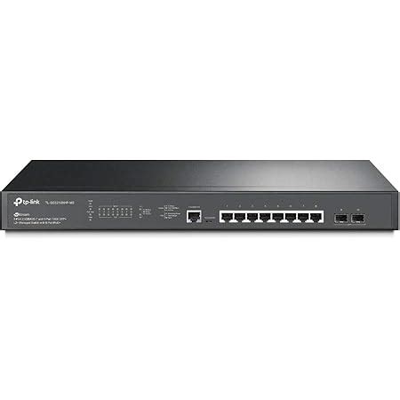 TP-lINK TL-SG3210XHP-M2 V2 Jetstream 8-Port 2.5GBASE-T and 2-Port 10GE ...
