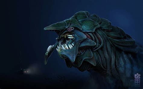 ArtStation - Deep Sea Leviathan. #02