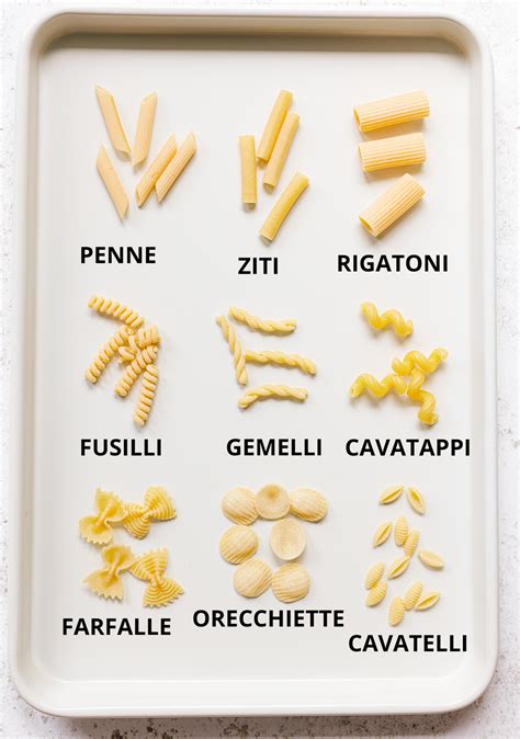 Different Types Of Pasta Shapes And How They Look Like Fine, 54% OFF