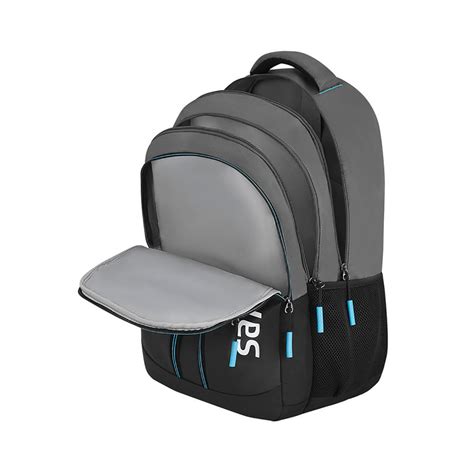 Buy Safari Unisex Black Polyester Colorblock 37Ltr Backpack (L) Online