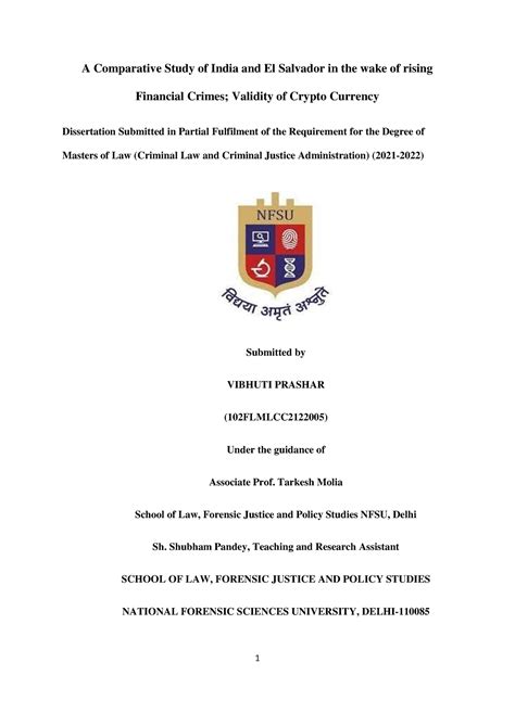 Dissertation finale - A Comparative Study of India and El Salvador in ...
