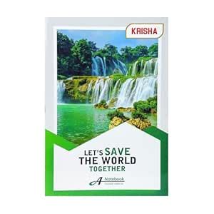 YUVI ENTERPRISE Designer Cover 172 Pages to write Single Line Note Book ...
