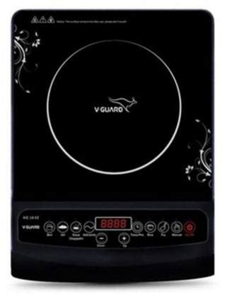 V-Guard 2000 W Induction Cooktop Push Button - Buy V-Guard 2000 W ...