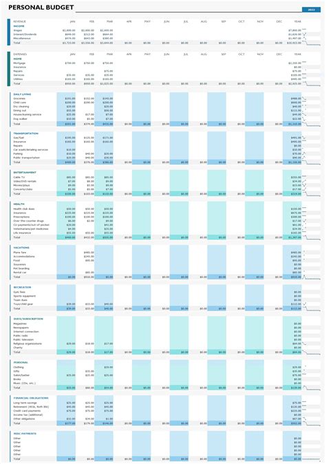 Credit Card Tracker Template In Excel (Download.xlsx)