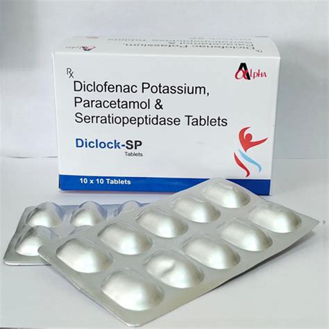 DICLOCK-SP Tablets MEDFENCE LABS