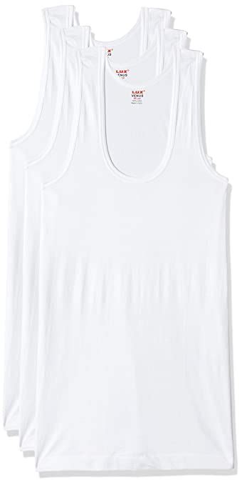 Buy LUX VENUS Men's Cotton Vest (Pack of 3) at Amazon.in