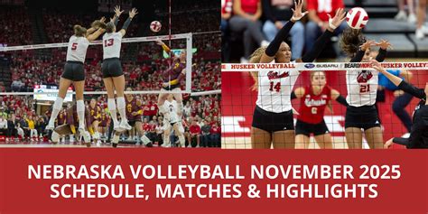 Nebraska vs Penn State Volleyball | Oct 3, 2025 – Match Time and ...