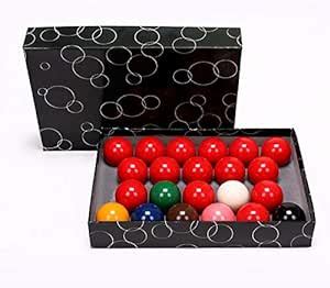 Buy Snooker Table Ball Set 1 Box (22 Balls) Online at Low Prices in ...