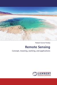 Remote Sensing: Buy Remote Sensing by Rakesh Kumar Pandey at Low Price ...