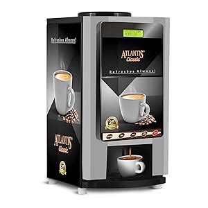 ATLANTIS Classic 2 Lane Tea/Coffee Vending Machine | Premix Based ...
